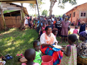 Uganda school children