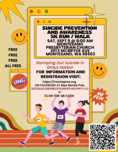 Suicide prevention 5k poster